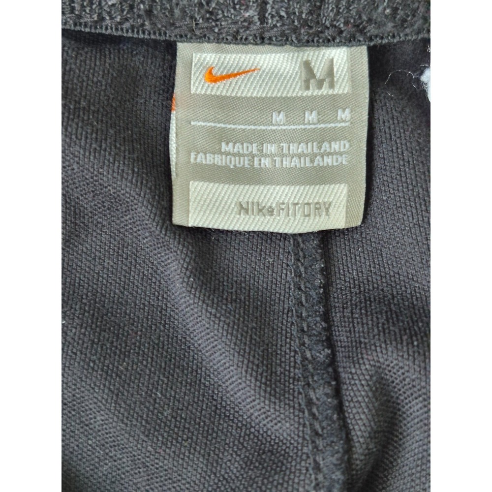 Nike FitDry Running Shorts Mens Medium Black Zip Pocket Athletic Training Gym - Picture 3 of 10